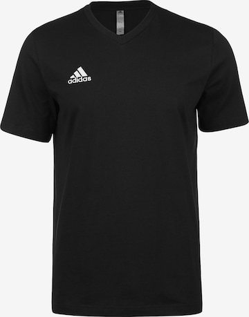 ADIDAS PERFORMANCE Функциональная футболка 'Entrada 22' в Черный: спереди