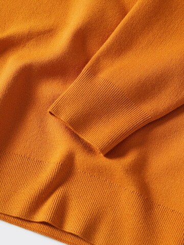 MANGO Pulover 'Lotus' | oranžna barva