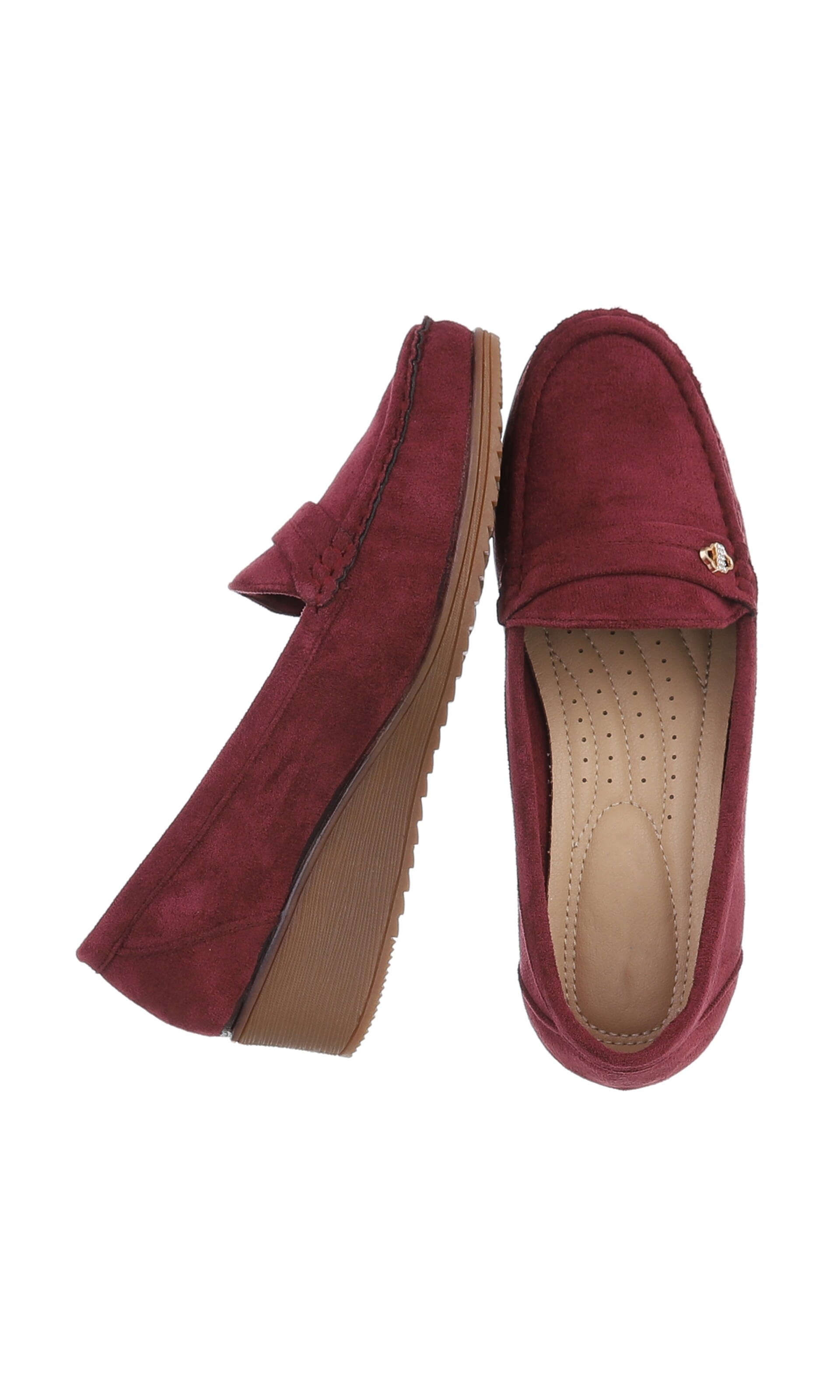 Ital-Design Slipper in Rot