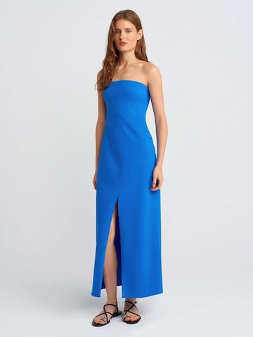 Dilvin Dress in Blue: front