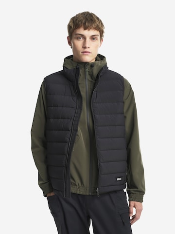 AIGLE - Chaleco 'T-Kit' en negro: frente