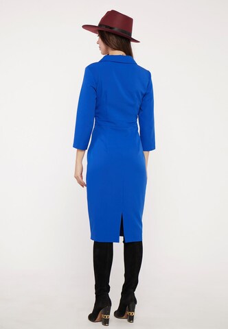 Awesome Apparel Kleid in Blau