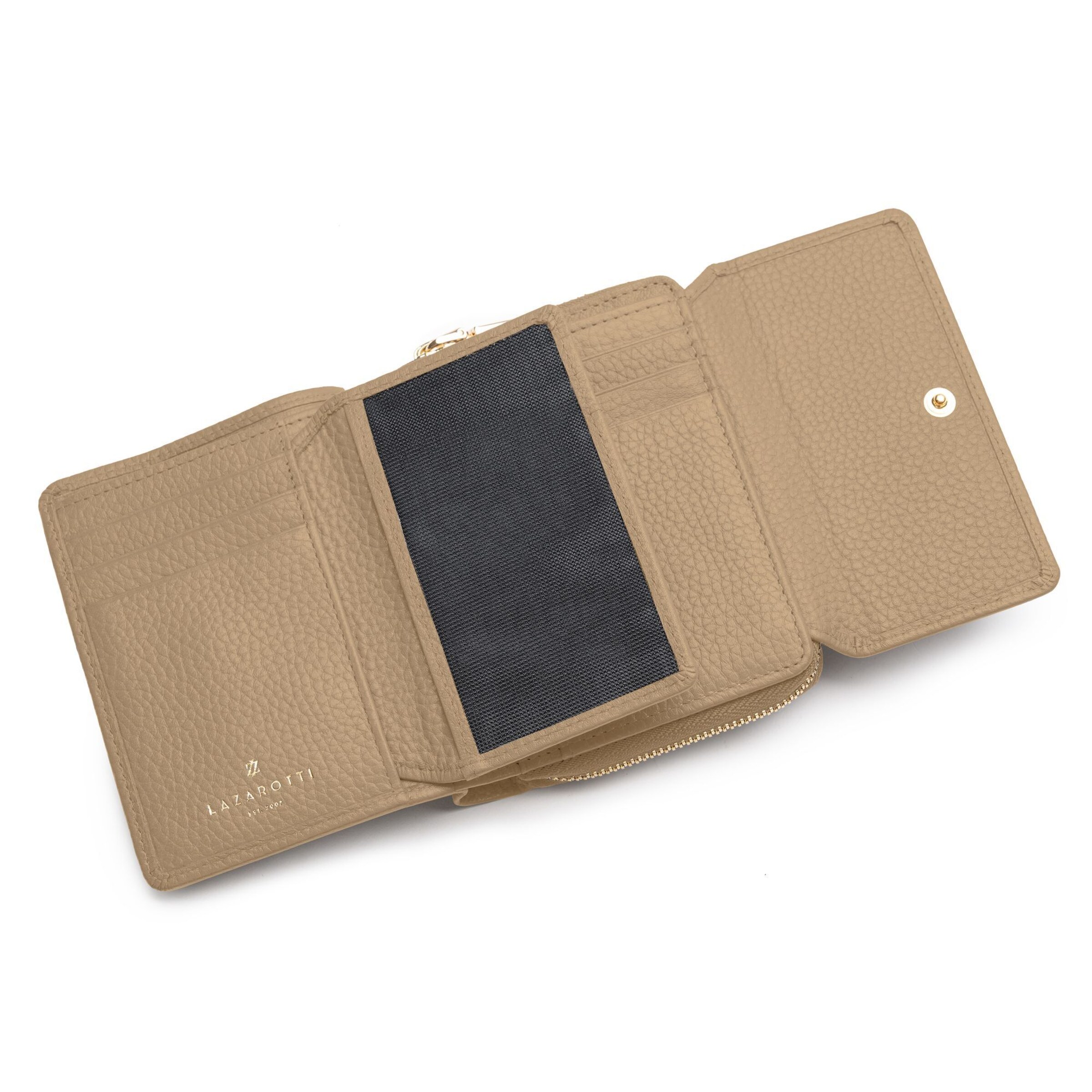 Portamonete 'Bologna' di Lazarotti in beige