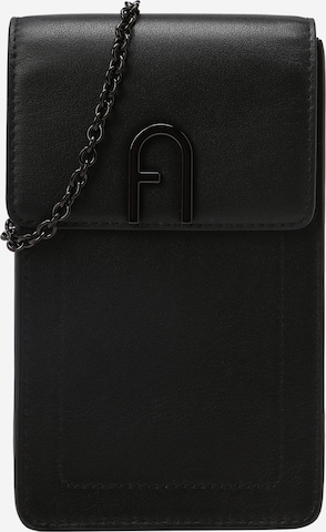 FURLA Чанта с презрамки в черно: отпред