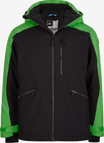 O'NEILL Sportovní bunda – zelená: přední strana