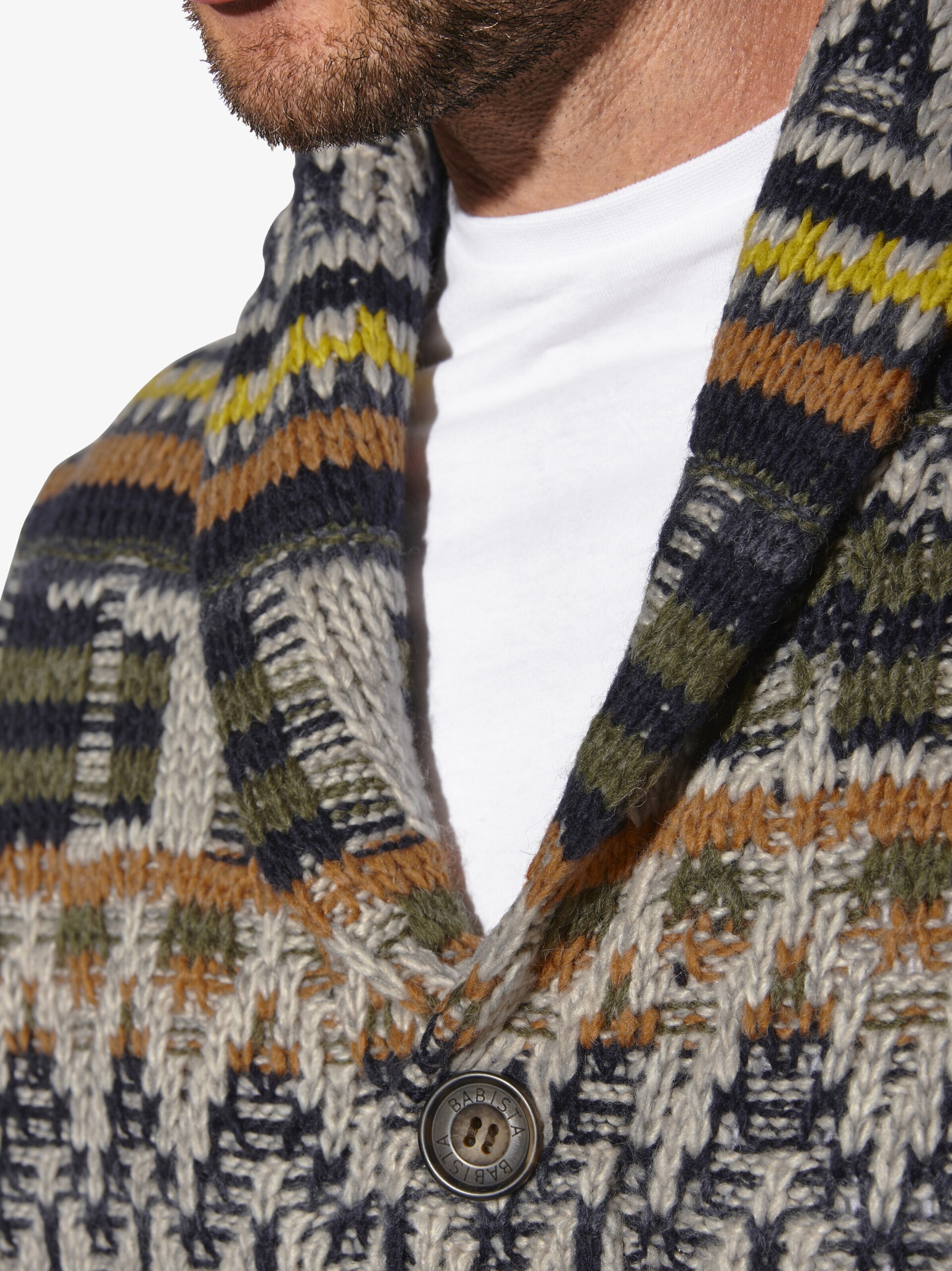 BABISTA Strickjacke ' Amalero ' in Beige