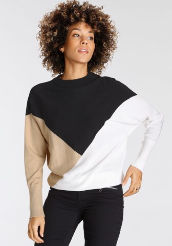 BOYSEN'S Sweater in Mixed colors: front