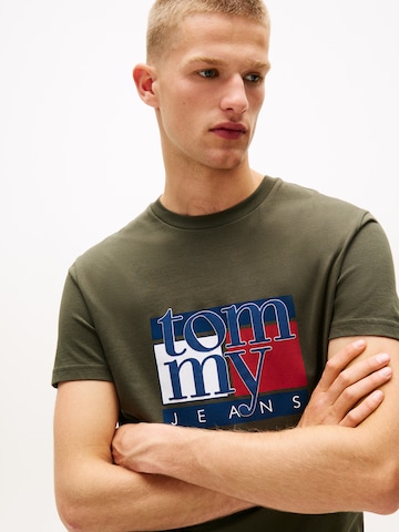 Tommy Jeans Μπλουζάκι σε πράσινο