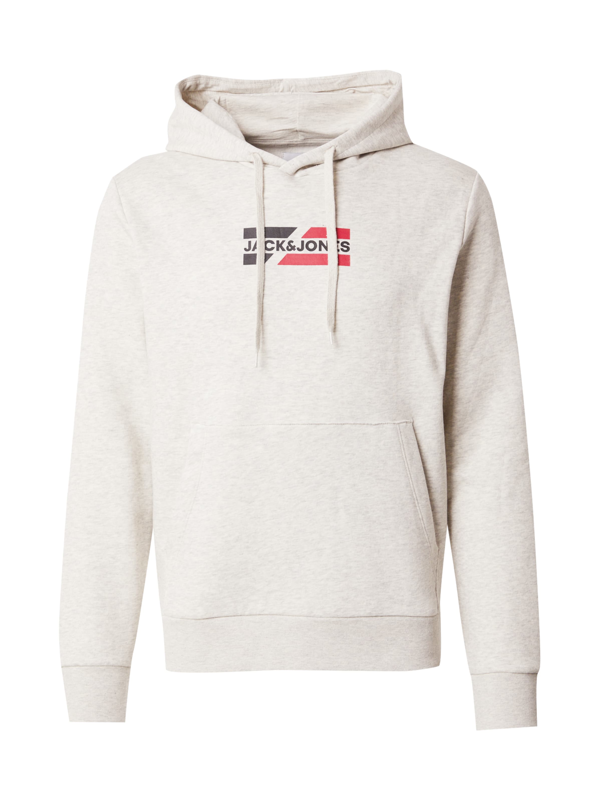 JACK & JONES Sweatshirt 'JJECorp' i beige: forside