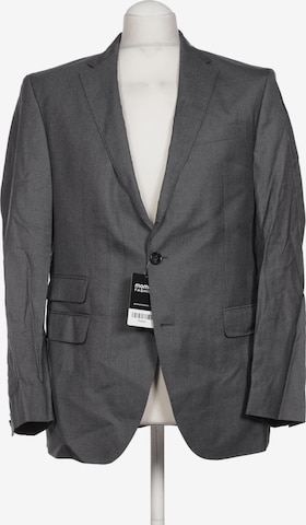 RENÉ LEZARD Suit Jacket in M-L in Grey: front