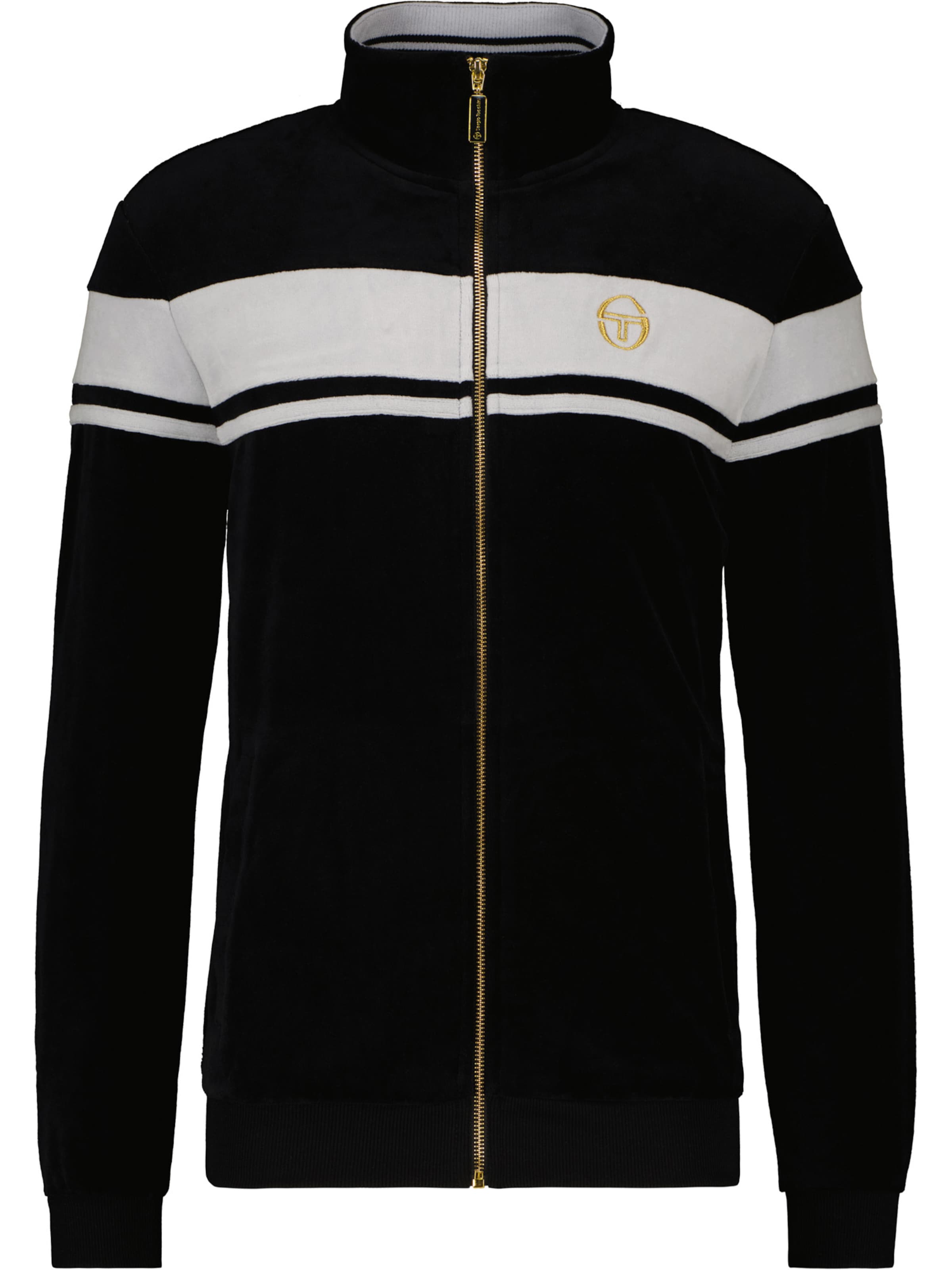 Sergio Tacchini Træningsjakke 'Damarindo' i sort: forside