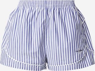 Calvin Klein UnderwearPidžama hlače - ljubičasta boja: prednji dio