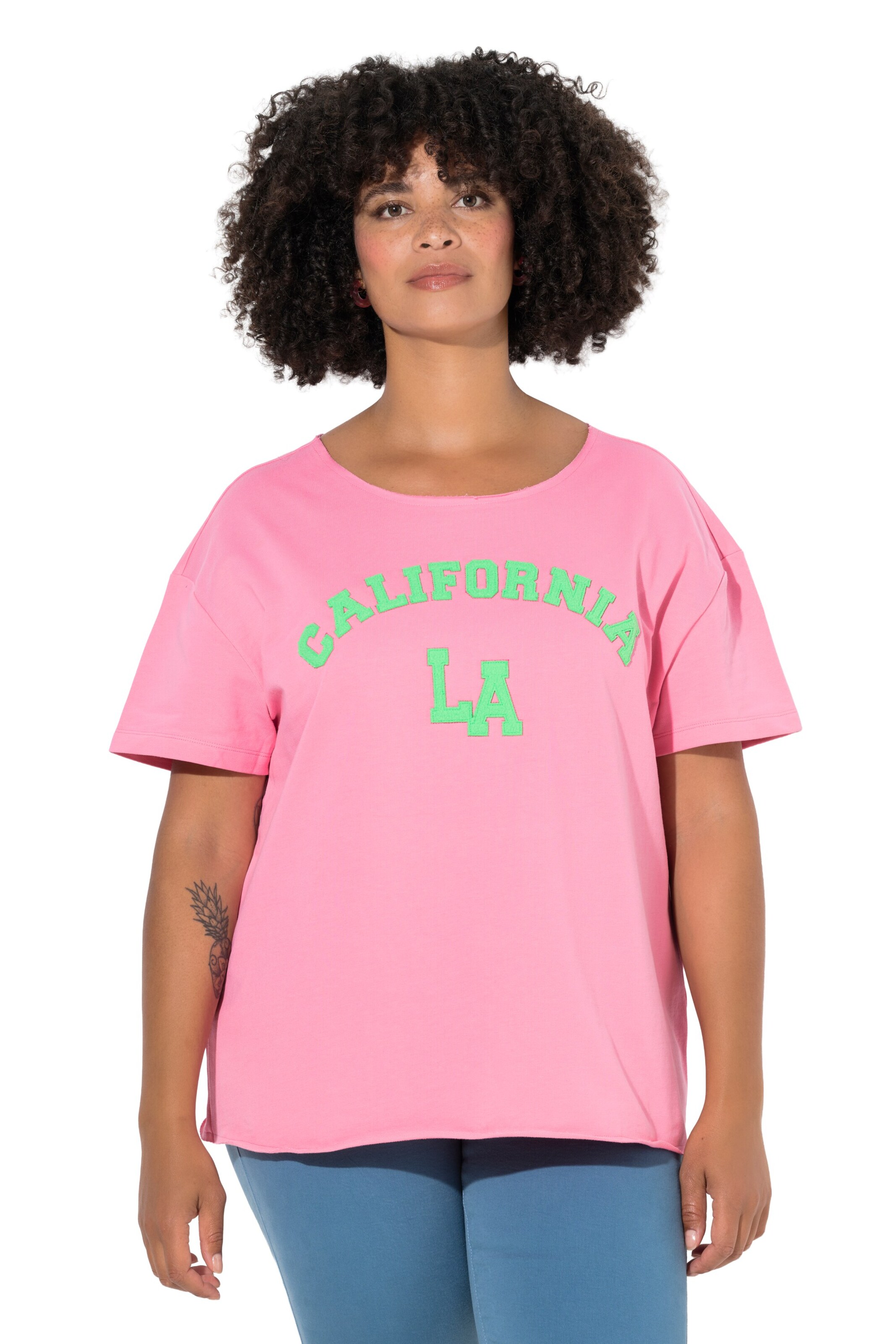 Angel of Style Sweatshirt in Pink: front