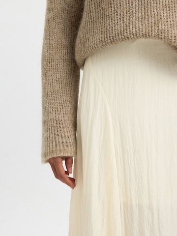 SELECTED Sukňa 'SLFIONA' - Béžová