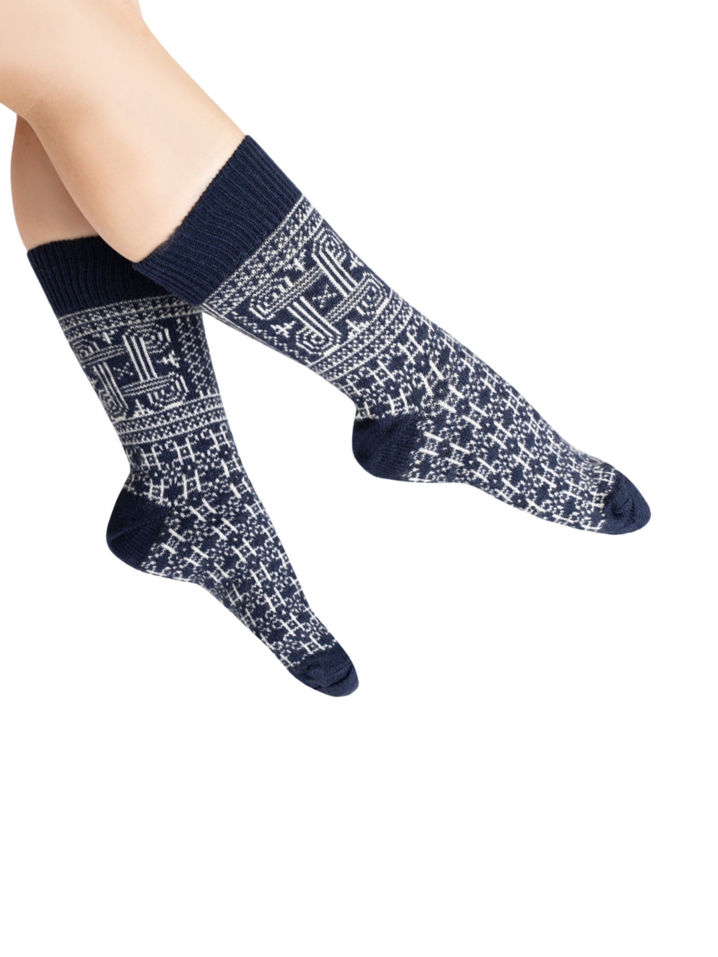 HomeOfSocks Socks 'HOS603' in Blue: front