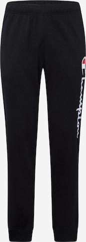 Champion Authentic Athletic Apparel Tapered Broek in Zwart: voorkant