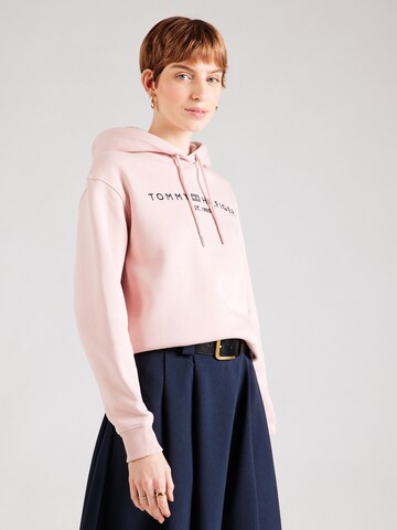 Felpa di TOMMY HILFIGER in rosa: frontale