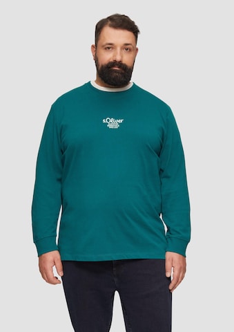 s.Oliver Shirt in Blue: front