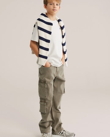 Loosefit Pantalon WE Fashion en vert