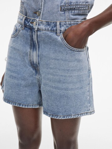 ROUGE EDIT Loosefit Jeans in Blauw: voorkant