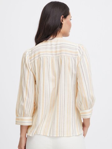 Camicia da donna 'Nadu' di Fransa in beige
