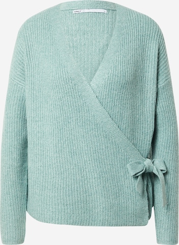 ONLY Sweater 'GABI' in Green: front