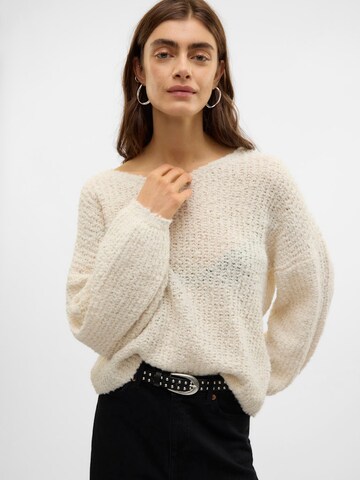 Pull-over 'VMJULIETTE' VERO MODA en beige