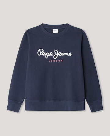 Felpa 'Art Crewneck' di Pepe Jeans in blu: frontale