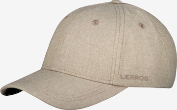 Casquette de sport LERROS en beige : devant