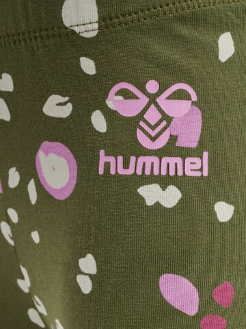 Regular Leggings Hummel en vert