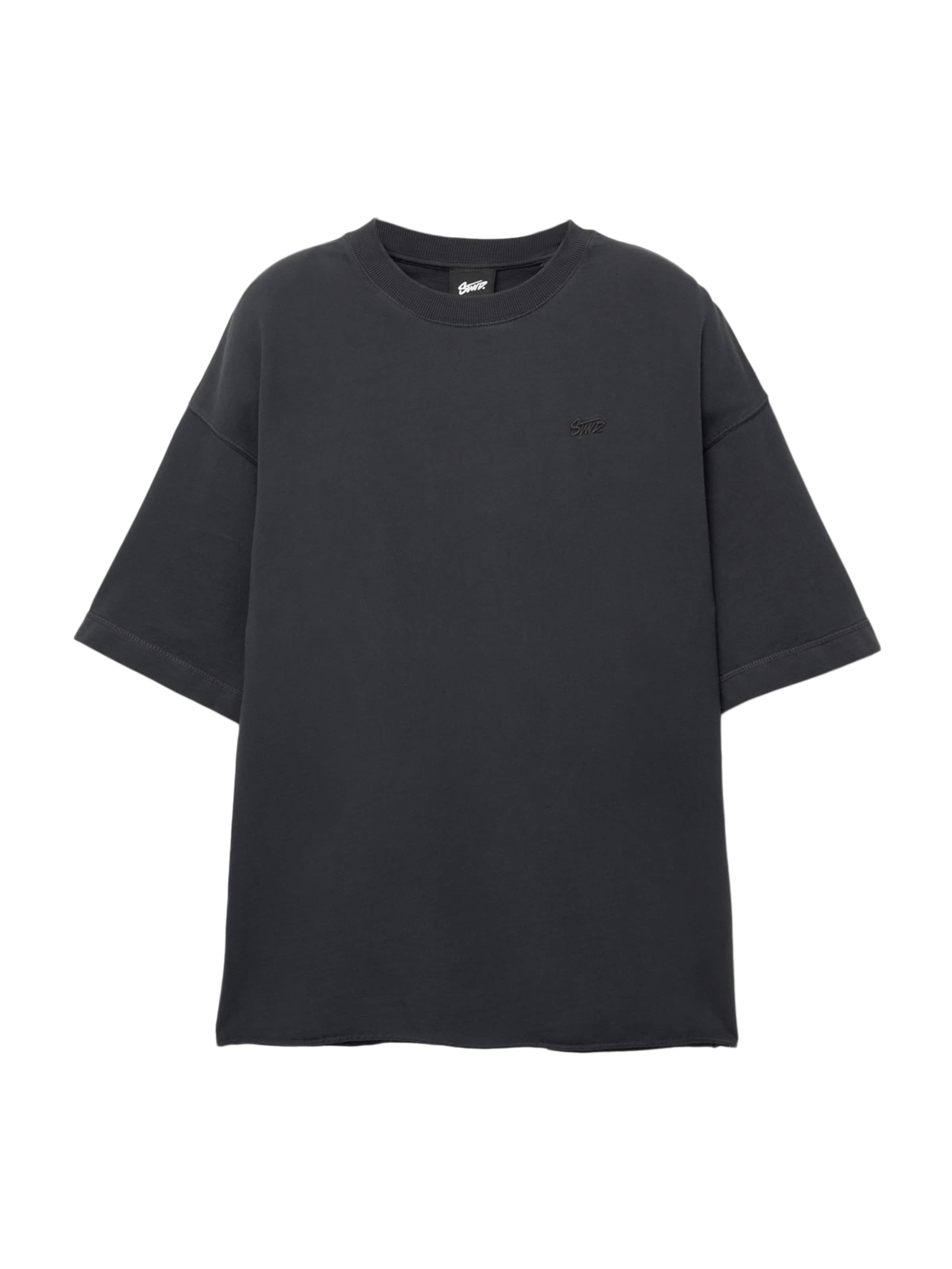 Pull&Bear Paita 'STWD' värissä musta: etupuoli