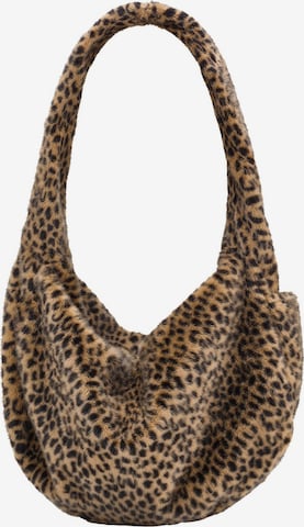 REISENTHEL Shoulder Bag in Brown: front