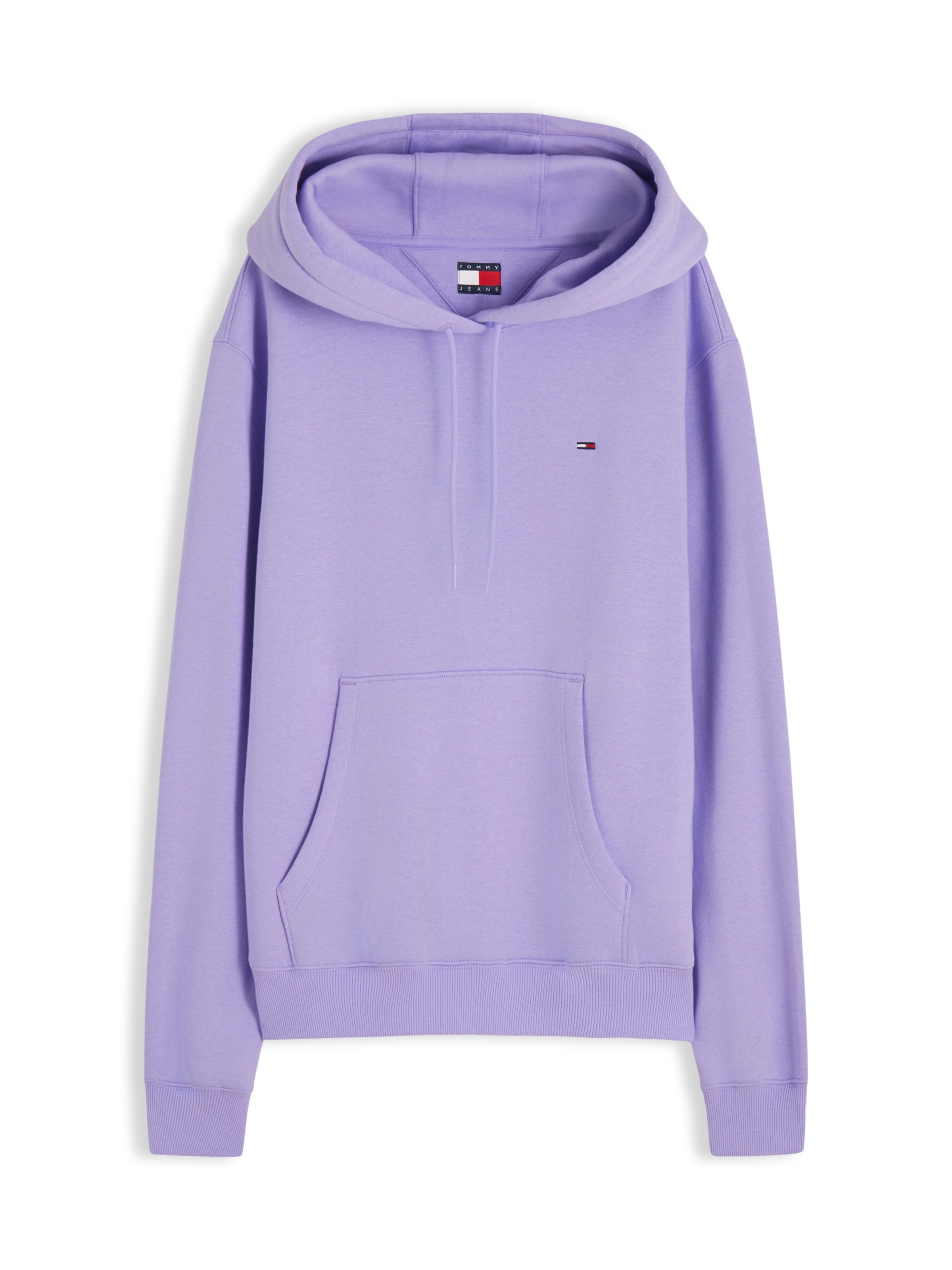 Felpa di Tommy Jeans in lilla: frontale