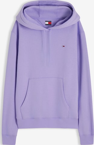 Felpa di Tommy Jeans in lilla: frontale