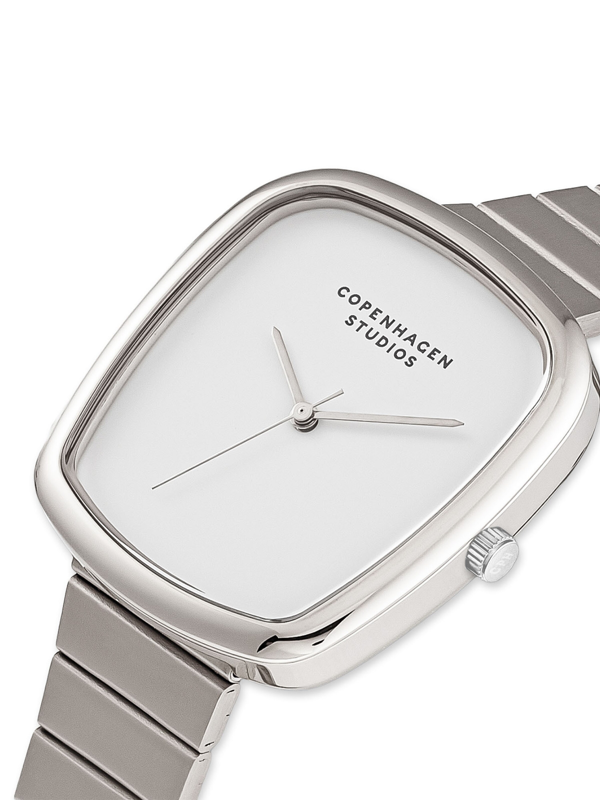 Montre à affichage analogique Copenhagen Studios en argent