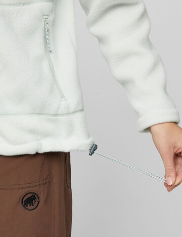 MAMMUT Funktionsfleecejacke in Weiß