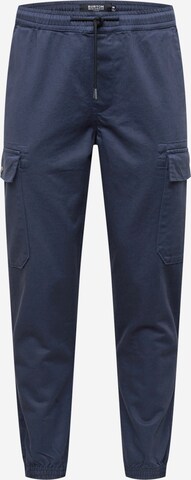 BURTON MENSWEAR LONDONTapered Cargo hlače - plava boja: prednji dio