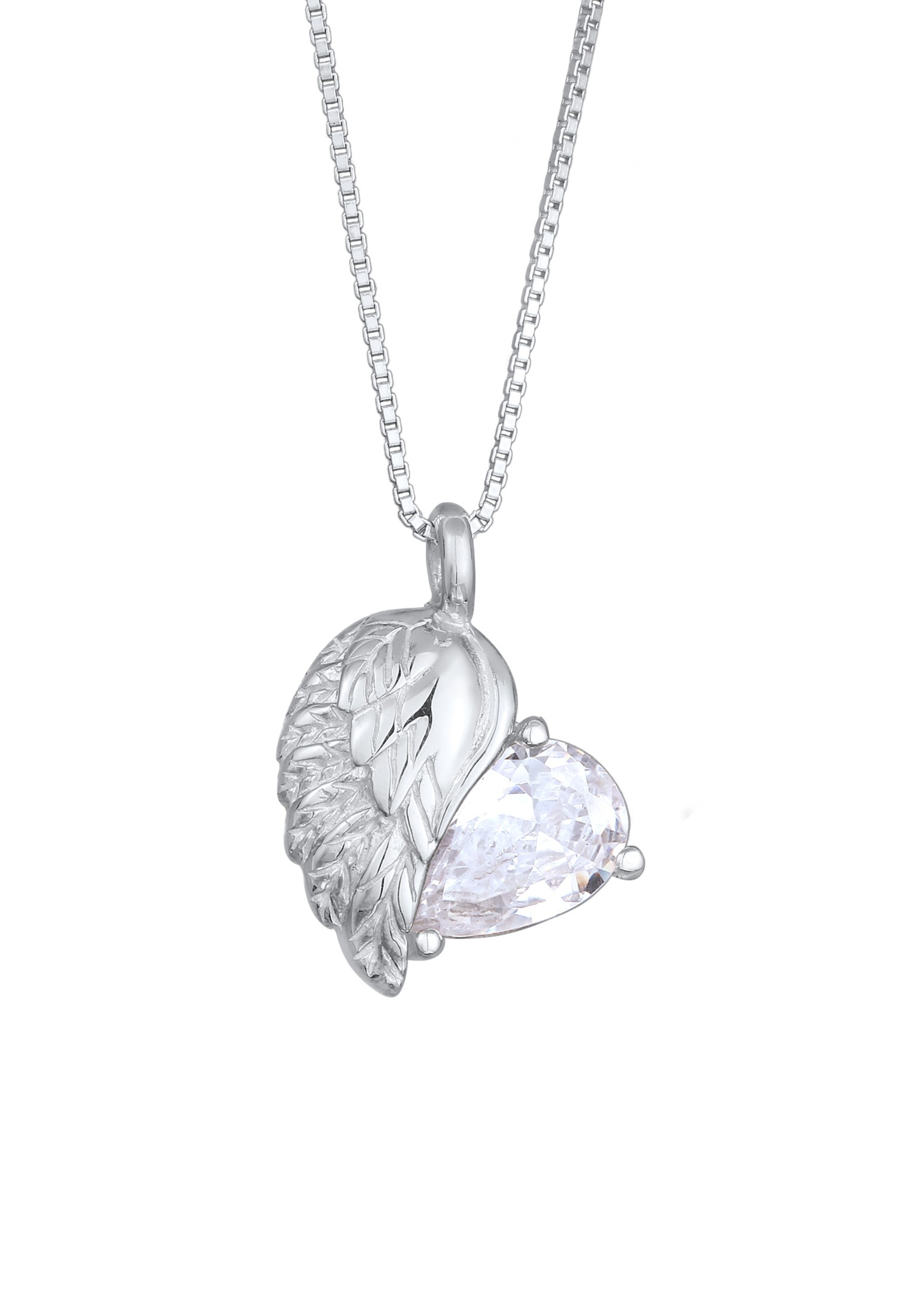 Nenalina Ketting 'Flügel' in Zilver: voorkant