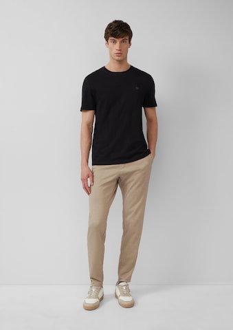 Effilé Pantalon s.Oliver en marron : devant