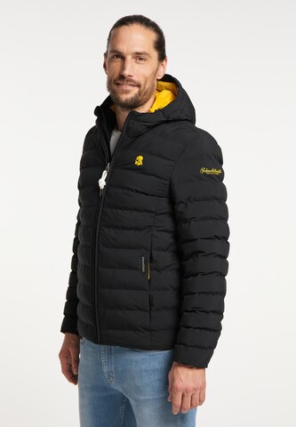 Schmuddelwedda Winter Jacket in Black: front