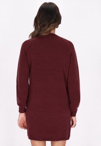 faina Knitted dress in Purple