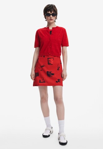 Desigual Вязаная кофта в Красный