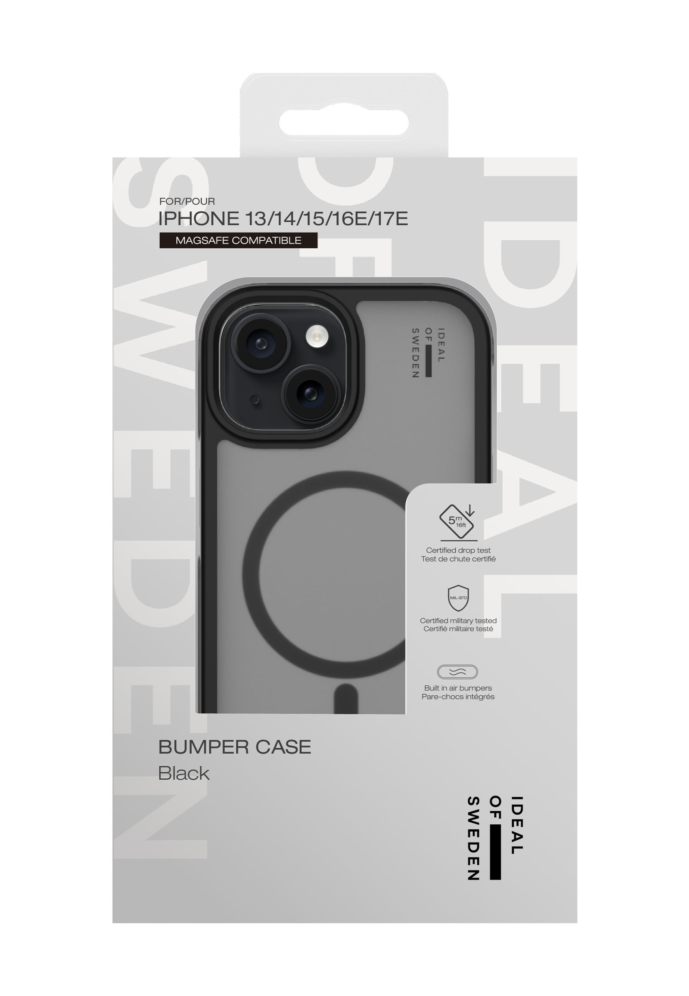 iDeal of Sweden - Funda para smartphone 'iPhone 16 Pro' en negro