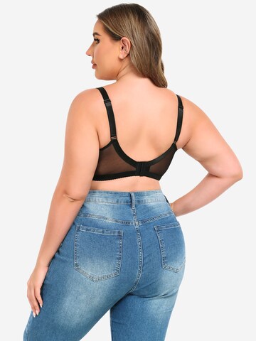 Magicshe Push-up Bra 'BH' in Black