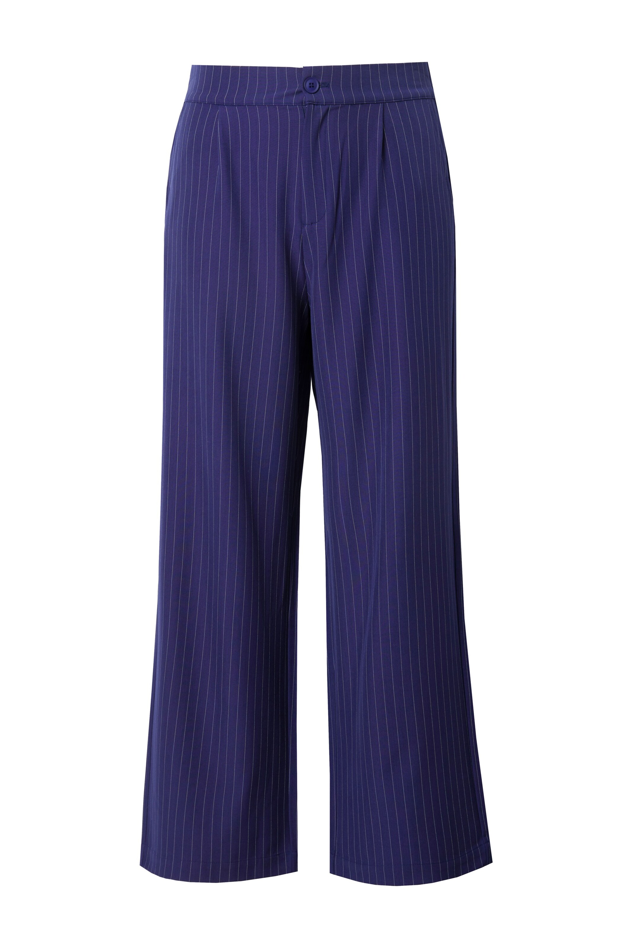 Studio Untold Wide Leg Hose in Blau: Vorderseite