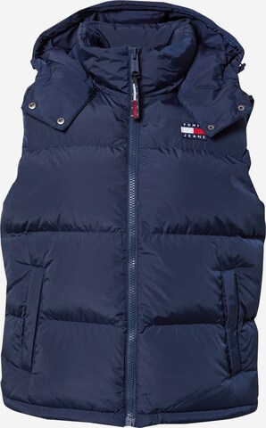 Tommy Jeans Bodywarmer 'ALASKA' in Blauw: voorkant