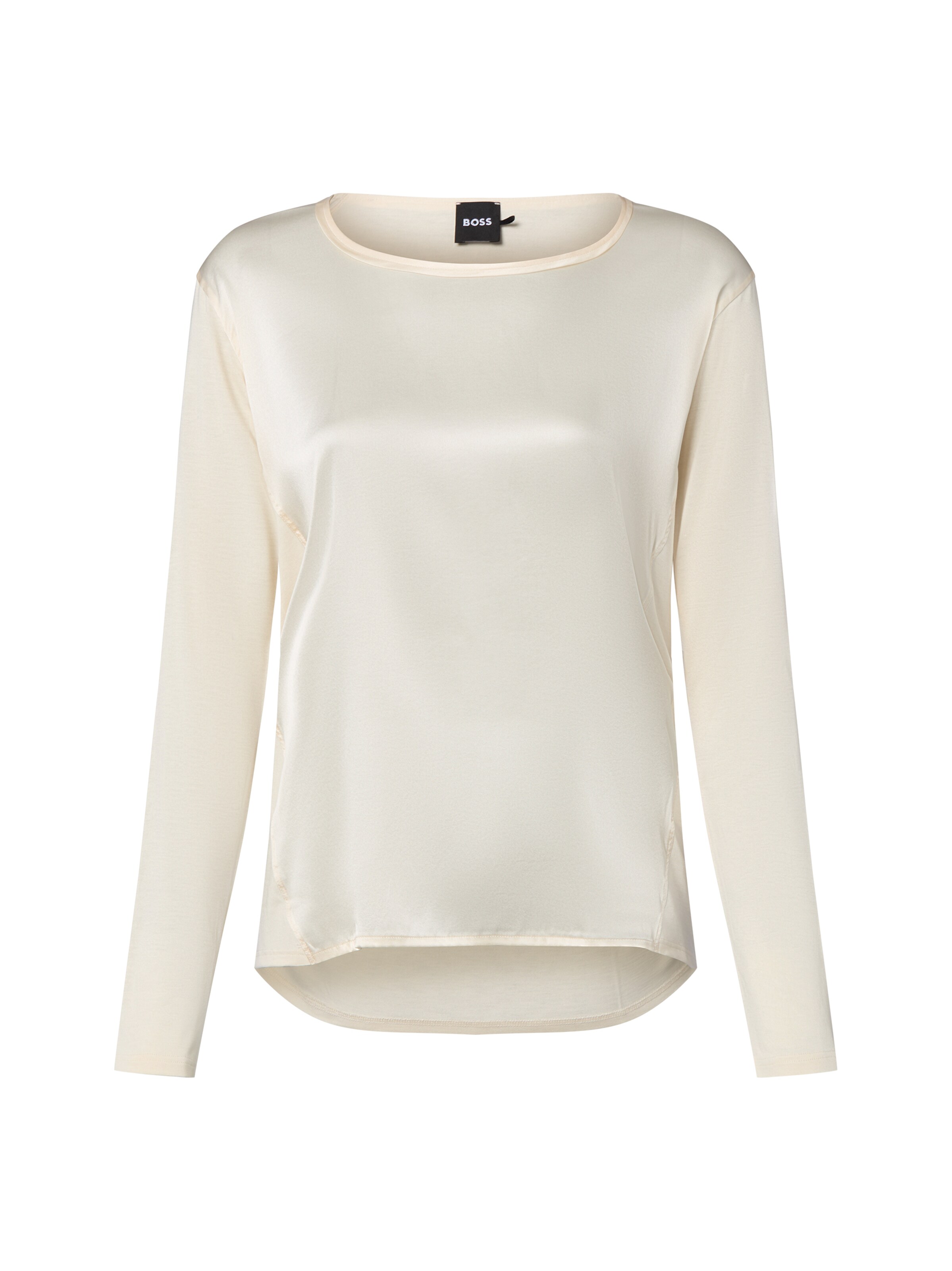 T-shirt ' Exyva ' BOSS en beige : devant