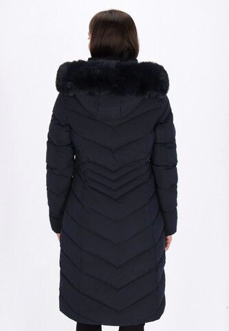 Usha Winter Coat in Blue