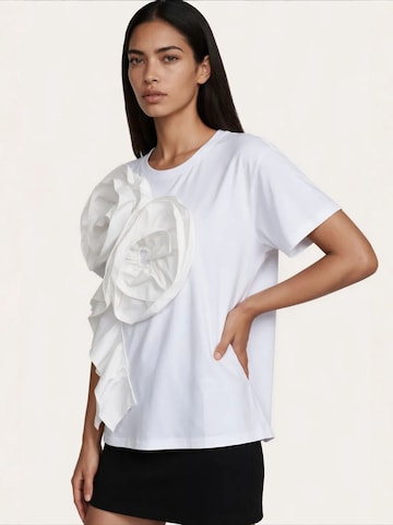Maglietta di MSN Collection in bianco