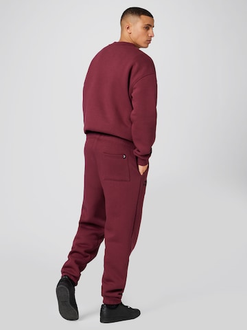 Tapered Pantaloni 'Kenan' di Pacemaker in rosso